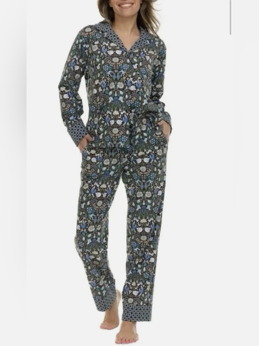 Vera Bradley Pajama Set Women (Enchanted Woodland)